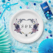 Halloween Wedding Papieren Bordje (Feest)