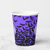 Halloween Wedding Personaliseert Names Fly Away Ba Papieren Bekers (Rechts)