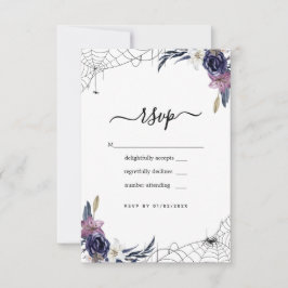 Halloween Wedding RSVP Kaartje