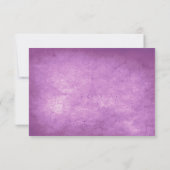 Halloween Wedding RSVP met spookeboom en kraai (Achterkant)