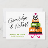 Halloween Wedding Save The Date (Voorkant)