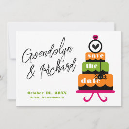 Halloween Wedding Save The Date