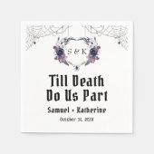 Halloween Wedding Servet (Voorkant)