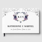 Halloween Wedding Spider Wave Gastenboek (Voorkant)