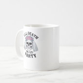 Halloween Wedding Spooky - Till Death Do Us Party Koffiemok (Voorkant links)