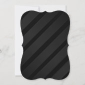 Halloween Wedding "TIL DEATH" Skeletten & hart Kaart (Achterkant)