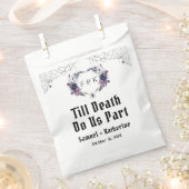 Halloween Wedding Till Death Do Us Part beroemd ge Bedankzakje (Geknipt)