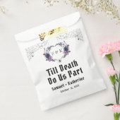 Halloween Wedding Till Death Do Us Part beroemd ge Bedankzakje (Gezegeld)