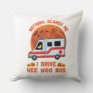Halloween WEE-WOO-BUS design kussen