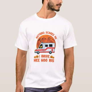 Halloween WEE WOO BUS T-shirt