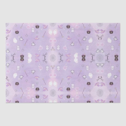 Halloween-weefselpapier Tissuepapier (Voorkant)