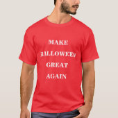 Halloween weer geweldig t-shirt (Voorkant)