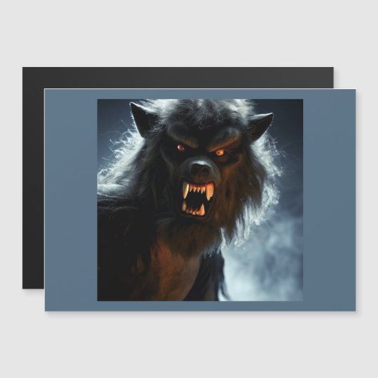 Halloween - Weerwolf 1 (Voorkant / Achterkant)