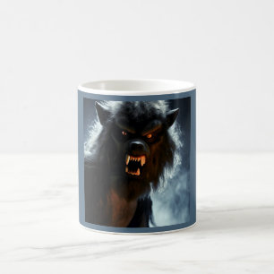 Halloween - Weerwolf 1 Koffiemok