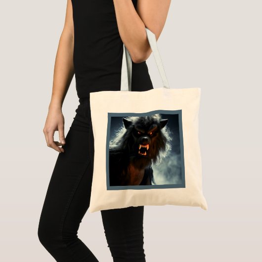 Halloween - Weerwolf 1 Tote Bag (Voorkant (product))