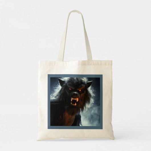 Halloween - Weerwolf 1 Tote Bag (Achterkant)