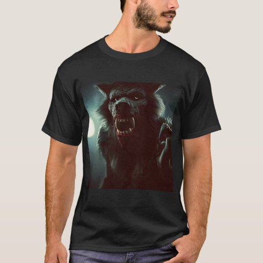 Halloween - Weerwolf 2 T-shirt (Voorkant)