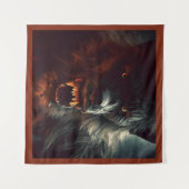 Halloween - Weerwolf 3 Wandkleed (Voorkant (horizontaal))