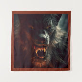 Halloween - Weerwolf 3 Wandkleed (Voorkant)