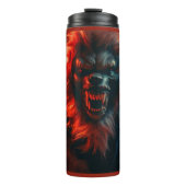 Halloween - Weerwolf 4 Thermosbeker (Voorkant)