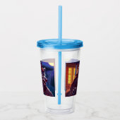 Halloween/Weerwolf/herfst/herfst Acryl Tumbler Drinkbeker (Rechts)