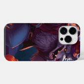 Halloween/weerwolf/herfst/herfst iPhone Hoesje (Achterkant horizontaal)