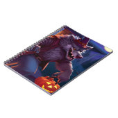 Halloween/weerwolf/herfst/herfst Notitieboek (Linkerzijde)