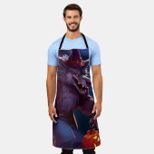Halloween/weerwolf/herfst/herfst Schort (Gedragen)