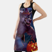 Halloween/weerwolf/herfst/herfst Schort (Insitu)