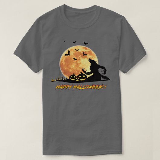 Halloween Weerwolf Moon Nino TShirt (Design voorkant)