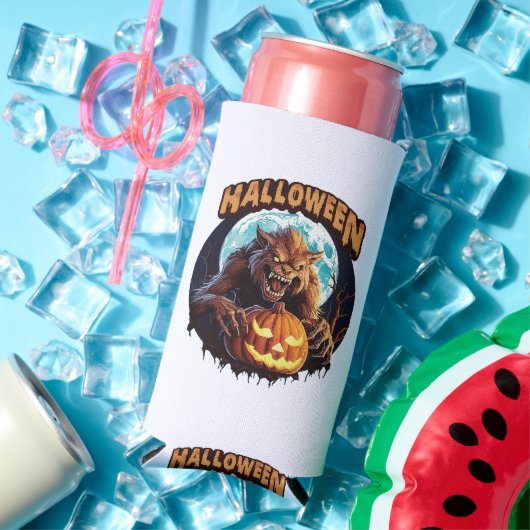 Halloween Weerwolf Seltzer Blikjeskoeler (Insitu Zomer)