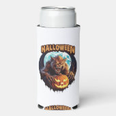 Halloween Weerwolf Seltzer Blikjeskoeler (Seltzer Voorkant)