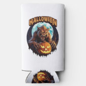 Halloween Weerwolf Seltzer Blikjeskoeler (Achterkant)