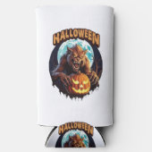 Halloween Weerwolf Seltzer Blikjeskoeler (Voorkant)