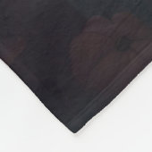 Halloween Weimaraner met pompoenen eng Fleece Deken (Hoek)