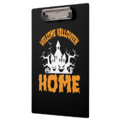 Halloween Welcome Halloween Home Birthday Klembord (Links)
