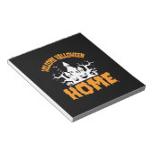 Halloween Welcome Halloween Home Birthday Notitieblok (Schuin)