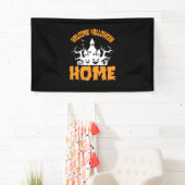 Halloween Welcome Halloween Home Birthday Spandoek (Insitu)