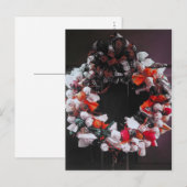 Halloween Welkom ~ Briefkaart / Uitnodigingen (Voorkant / Achterkant)