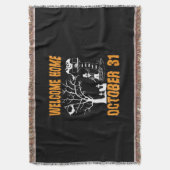 Halloween Welkom thuis oktober 2000 Deken (Voorkant Verticaal)