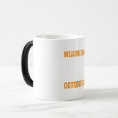 Halloween Welkom thuis oktober 2000 Magische Mok (Voorkant links)