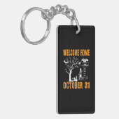 Halloween Welkom thuis oktober 2000 Sleutelhanger (Voorkant Links)