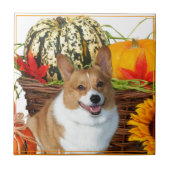 Halloween Welsh Corgi dog Tegeltje (Voorkant)