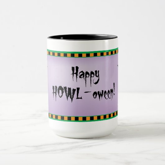 Halloween Welsh Springer Spaniel Mok (Midden)