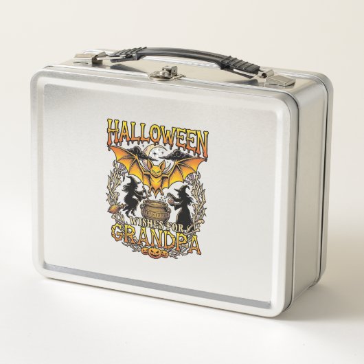 Halloween Wensen Opa Vleermuis Heksen Ketel_1 (Voorkant)