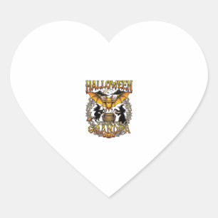 Halloween Wensen Opa Vleermuis Heksen Ketel_1 Hart Sticker
