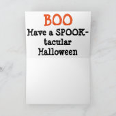Halloween Wenskaart/Grave Scene Kaart (Binnen)