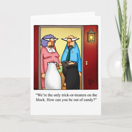  Halloween Wenskaart Kaart (Voorkant)