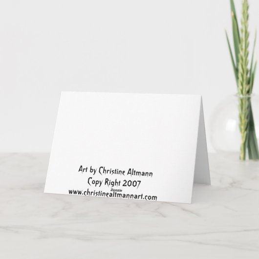 Halloween Wenskaart, kerkhof, spook, grafstenen Kaart (Achterkant)