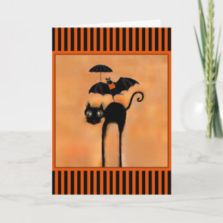 Halloween wenskaarten kaart